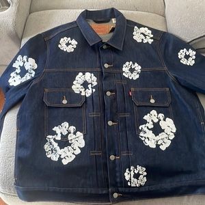 Denim Tears Jacket w/ the matching jeans with receipt .